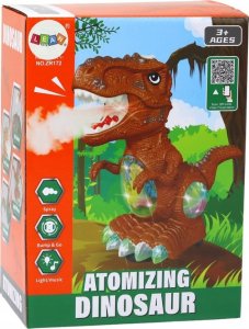 LeanToys Dinozaur Tańczący Czujnik Przeszkód Światła Dźwięki Żółty 3