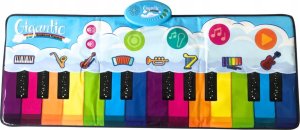 LeanToys Mata Taneczna Edukacyjna Tęczowe Pianinko Instrumenty 10 Melodii 2