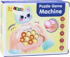LeanToys Gra Pop-It Kotek Różowa Konsola Zręcznościowa Pad Sensoryczny Wibracje 3