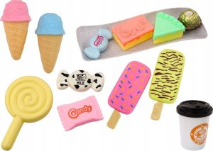 LeanToys Cukiernia Kawiarnia Zestaw Słodycze Figurki Kawa Ciasto 25 ele. 2