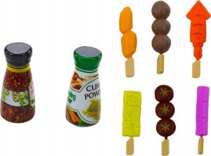 LeanToys Zestaw Przyjęcie Grill Potrawy Napoje Warzywa 40 Elementów 3