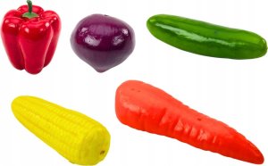 LeanToys Zestaw Miękkie Warzywa 24 Elementy 2
