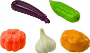 LeanToys Zestaw Miękkie Warzywa 24 Elementy 3