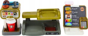 LeanToys Zestaw Sklep Pizza Ekspres Do Kawy Napoje Kasa Fiskalna 2