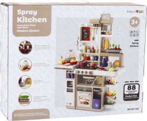 LeanToys Kuchnia Dla Dzieci Światła Dźwięki Para Akcesoria 88 El 3