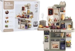 LeanToys Kuchnia Dla Dzieci Światła Dźwięki Para Akcesoria 88 El 4