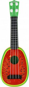 LeanToys Ukulele Dla Dzieci Mini Gitara 4 Struny Owoc Arbuz 15" 2