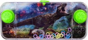 LeanToys Gra Wodna Zręcznościowa Dinozaur Tyranozaur Konsola Pad Zielony 1