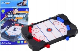 LeanToys Gra Zręcznościowa Mini Gra Hockey Czarna 1