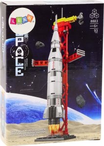 LeanToys Zestaw Klocków Konstrukcyjnych Statek Kosmiczny Kosmos Rakieta 93 ele. 3