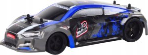 LeanToys Autko Zdalnie Sterowane RC 1:18 Gumowe Koła Drift Niebieski 2
