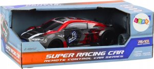 LeanToys Autko Zdalnie Sterowane RC 1:18 Gumowe Koła Drift Czerwony 5