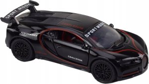 LeanToys Auto Sportowe Samochód 1:32 Figurka Spojler Metal Czarne Dźwięki 2