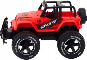 LeanToys Autko Samochód Terenowy Zdalnie Sterowany RC 1:18 Czerwony 2