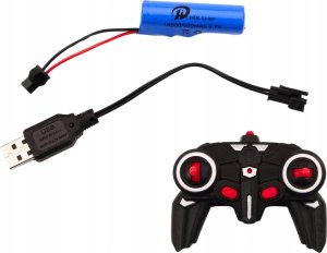 LeanToys Autko Zdalnie Sterowane 1:18 Drift 360 Światła Dźwięki Pomarańczowy 2