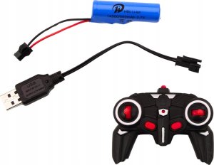 LeanToys Autko Zdalnie Sterowane 1:18 Drift 360 Światła Dźwięki Czerwony 4