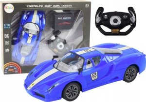 LeanToys Auto Sportowe Zdalnie Sterowane Na Pilota 1:16 R/C Niebieskie 1