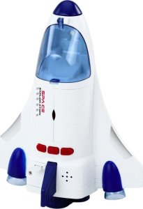 LeanToys Statek Kosmiczny Napęd Światła Dźwięki Kosmonauta Biały 2