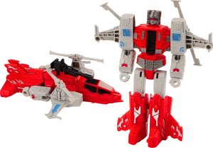 LeanToys Robot-Helikopter 2w1 Transformacja X-Warrior Czerwony 2