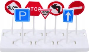 LeanToys Lora Laweta Tor Wyścigowy 2w1 Światła Dźwięki Znaki Autka Niebieska 5