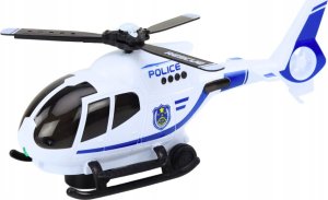 LeanToys Helikopter Policyjny Śmigłowiec Jeżdżący Światła Dźwięki 2