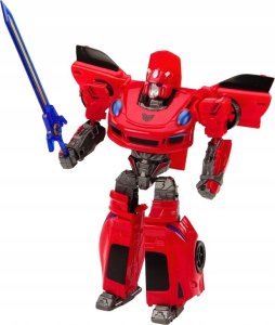 LeanToys Auto-Robot 2w1 Transformacja Sportowy Czerwony 2