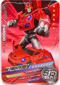 LeanToys Auto-Robot 2w1 Transformacja Sportowy Czerwony 3