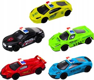 LeanToys Autko Resorak Policyjny 1:43 Metalowy Napęd Gumowe Koła 2