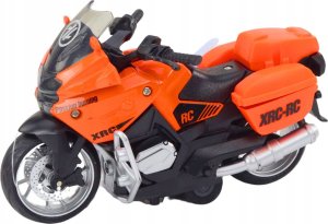 LeanToys Motocykl Sportowy z Napędem Frykcyjnym 3 Wzory Żółty Pomarańczowy Biały 3