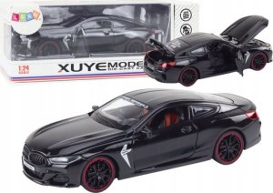 LeanToys Auto Sportowe Metalowe Napęd Frykcyjny Otwierane Elementy 1:24 Czarne 1