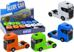 LeanToys Ciężarówka Bez Naczepy 1:32 Metalowa Światła Dźwięki Napęd 1