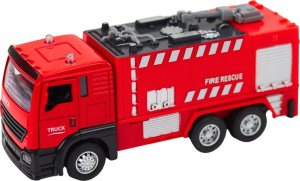 LeanToys Myjnia Straży Pożarnej Krótkofalówka Światła Dźwięki Woda 3