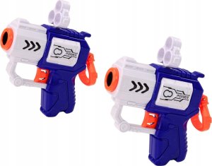 LeanToys Gra Zręcznościowa Tarcza Pistolety Strzałki Kulki Kosmos 3