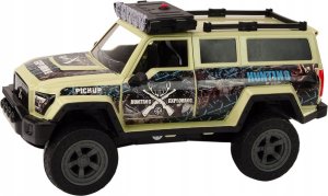 LeanToys Terenowy Samochód Myśliwski Myśliwy Niedźwiedź Światła Dźwięki Beżowy 2