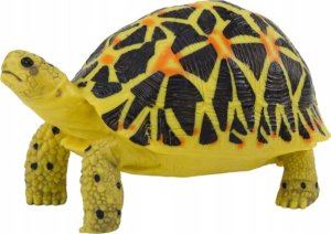 Figurka LeanToys Figurka Kolekcjonerska Żółw Gad Żółty Czarny A 2