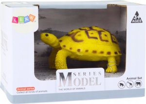 Figurka LeanToys Figurka Kolekcjonerska Żółw Gad Żółty Brązowy D 3