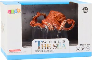Figurka LeanToys Figurka Ośmiornica Olbrzymia Pomarańczowa 10 cm 3