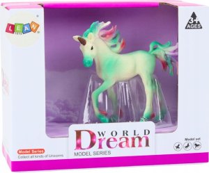 Figurka LeanToys Figurka Kolekcjonerska Mały Jednorożec Zielony 8 CM 3