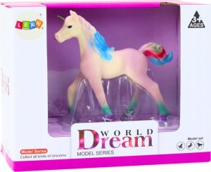 Figurka LeanToys Figurka Kolekcjonerska Mały Jednorożec Fioletowy 8 CM 3