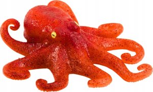 Figurka LeanToys Figurka Gumowa Ośmiornica Pomarańczowa Sea World 3
