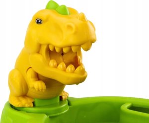 LeanToys Zestaw Do Piasku Wiaderko Z Prysznicem Konewka i Foremki Dinozaury Zestaw 4
