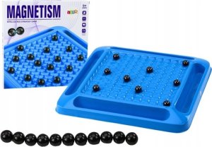 LeanToys Gra Strategiczna Magnetyczna Kulki Plansza 1