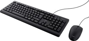 Klawiatura + mysz Trust TKM-250 USB KEYBOARD AND 3