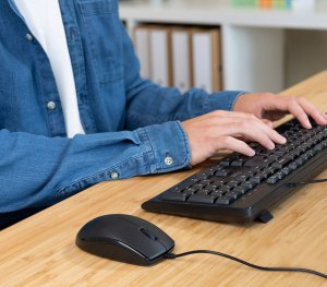 Klawiatura + mysz Trust TKM-250 USB KEYBOARD AND 8