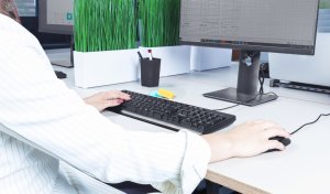 Klawiatura Trust TK-150 SILENT USB KEYBOARD 4