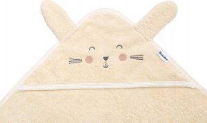Sensillo OKRYCIE KĄPIELOWE KRÓLIK 90X90 ECRU 3