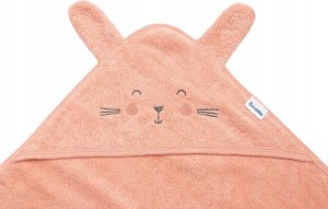 Sensillo OKRYCIE KĄPIELOWE KRÓLIK 90X90 RÓŻOWY 4