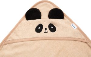 Sensillo OKRYCIE KĄPIELOWE PANDA 90X90 BEŻOWY 4