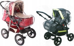 Caretero 2325 FOLIA NA WÓZEK BLIŹNIACZY SPACEROWY 5