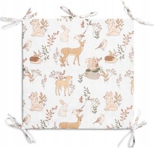 Sensillo Organizer na łóżko Wilk i przyjaciele Beżowy 2